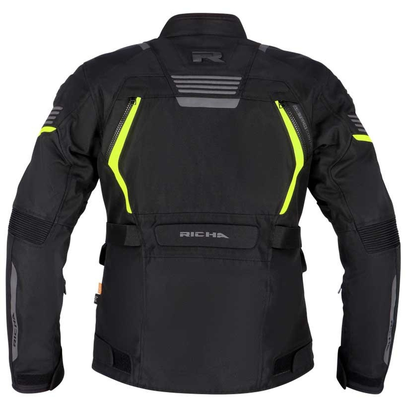 Damska kurtka motocyklowa RICHA Phantom 3 czarno-fluo żółta wyprzedaż