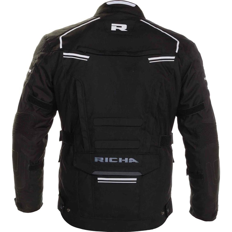 Kurtka motocyklowa RICHA Touareg 2 czarna wyprzedaż