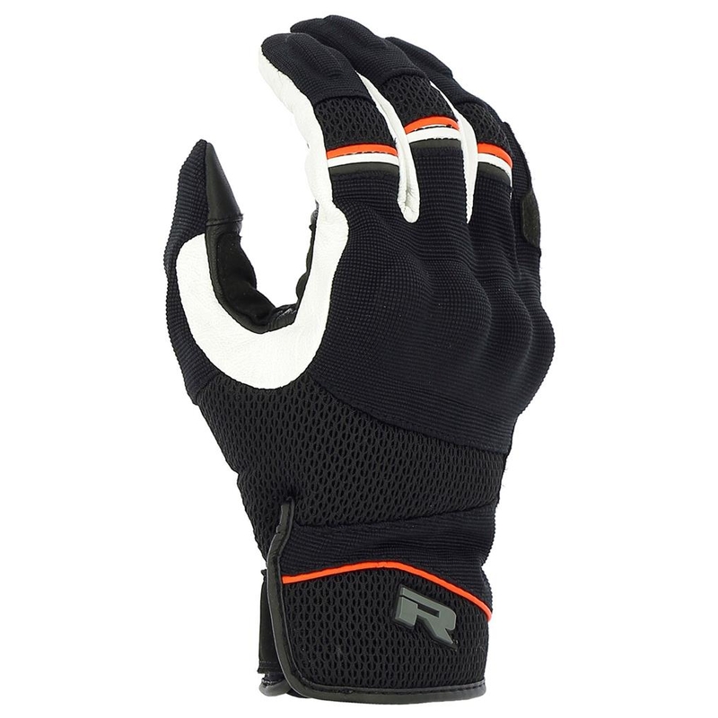 Rękawice motocyklowe RICHA Desert 2 black-white-fluo red wyprzedaż