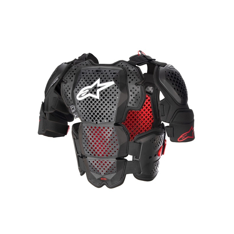 Ochraniacz ciała Alpinestars A-10 2 czarno-antracytowo-czerwony