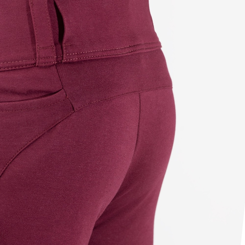 Damskie legginsy Oxford Super Leggings 2.0 bordowe wyprzedaż