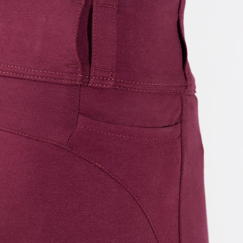 Damskie legginsy Oxford Super Leggings 2.0 bordowe wyprzedaż
