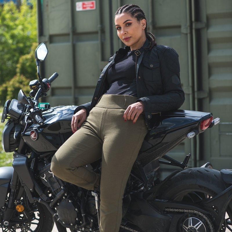Damskie legginsy Oxford Super Leggings 2.0 khaki wyprzedaż