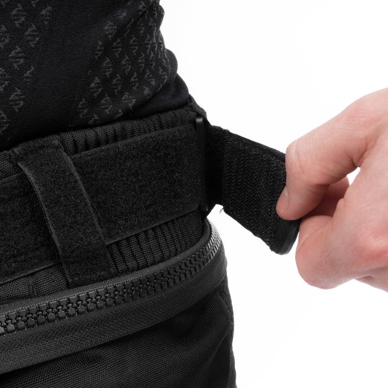 Spodnie motocyklowe Ozone Union II czarne skrócone wyprzedaż