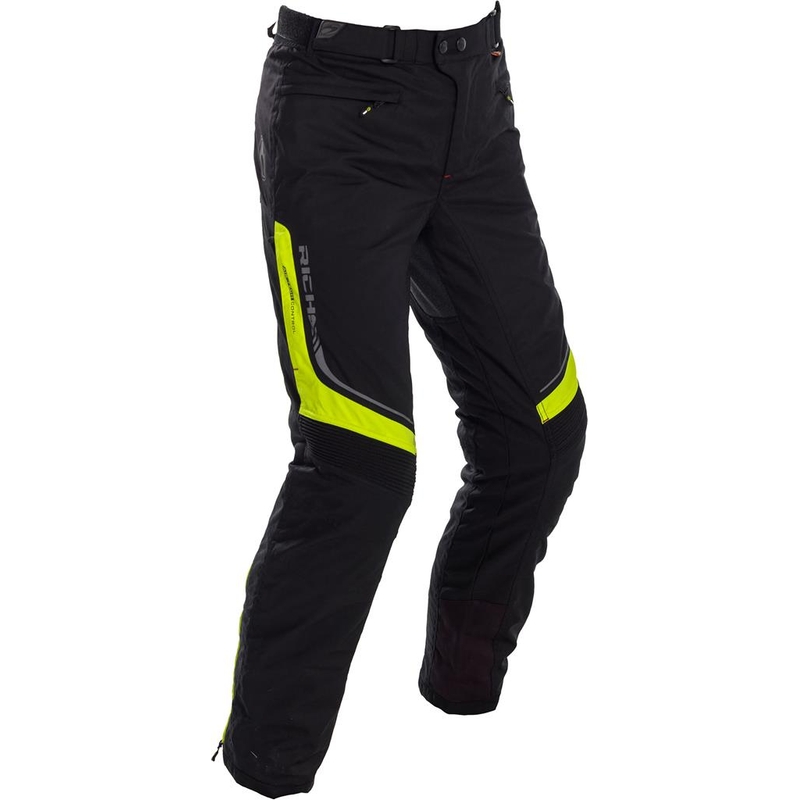 Spodnie motocyklowe RICHA Colorado black-fluo yellow wyprzedaż