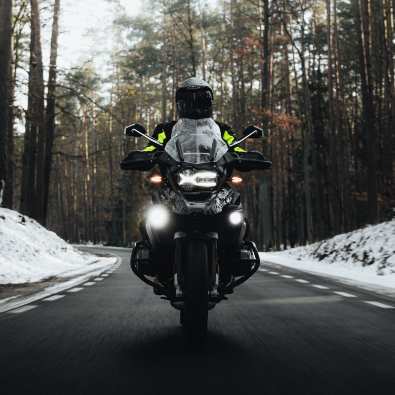 Kurtka motocyklowa Rebelhorn Hardy II czarna-fluo żółta wyprzedaż