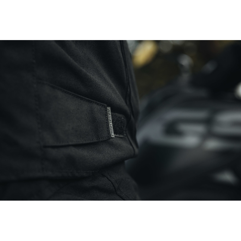 Kurtka motocyklowa Rebelhorn Hardy II czarna-fluo żółta wyprzedaż