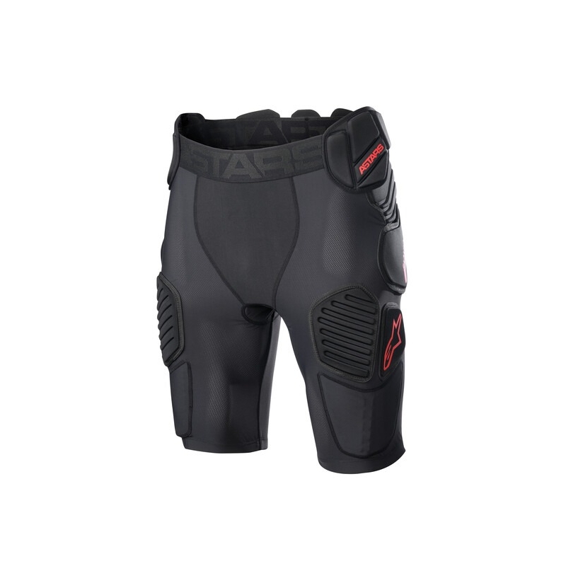 Spodenki motocrossowe Alpinestars Bionic Pro czarno-czerwone