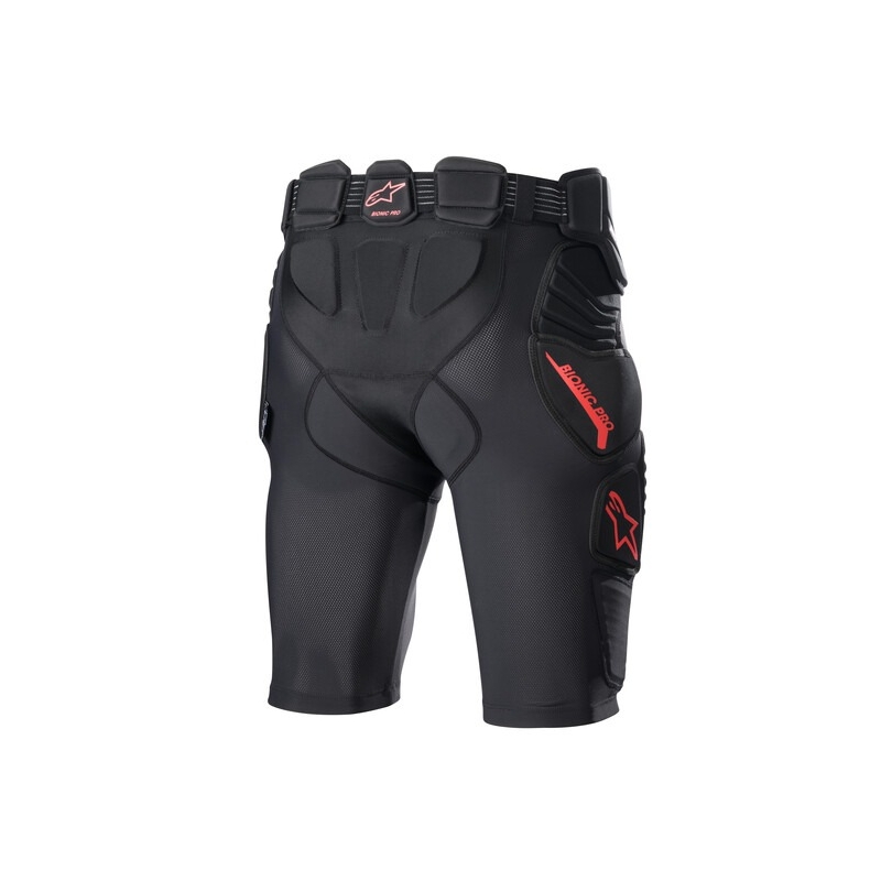Spodenki motocrossowe Alpinestars Bionic Pro czarno-czerwone