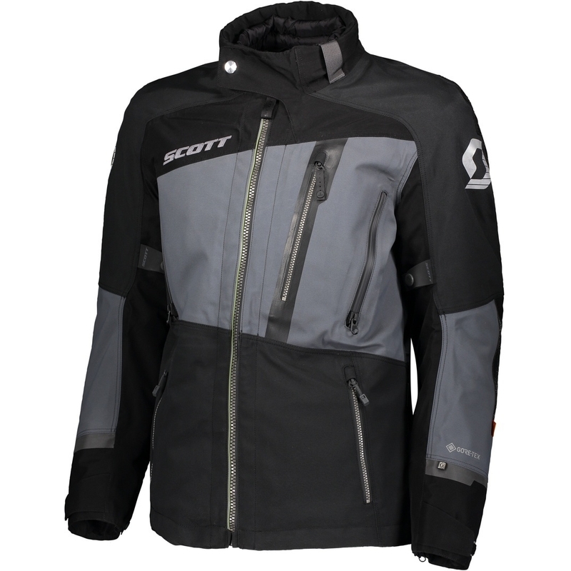 Kurtka motocyklowa SCOTT Priority GTX czarno-szara