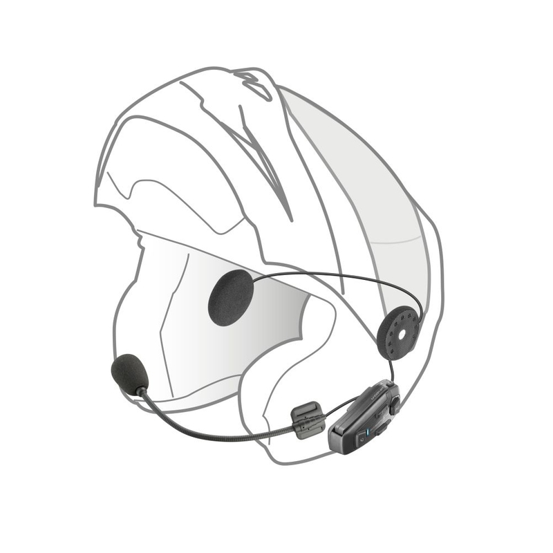 Zestaw głośnomówiący Bluetooth U-COM8R - Pojedynczy zestaw
