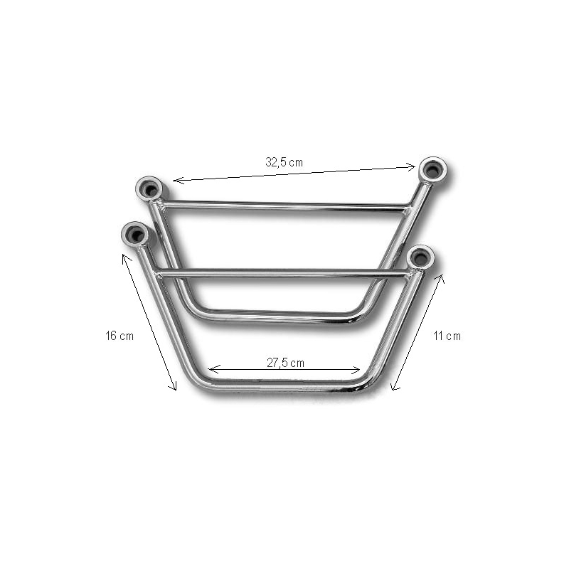 Wsporniki pod torby - system KLIK-FIX Honda Shadow VT750 C2 1997-2003 wyprzedaż