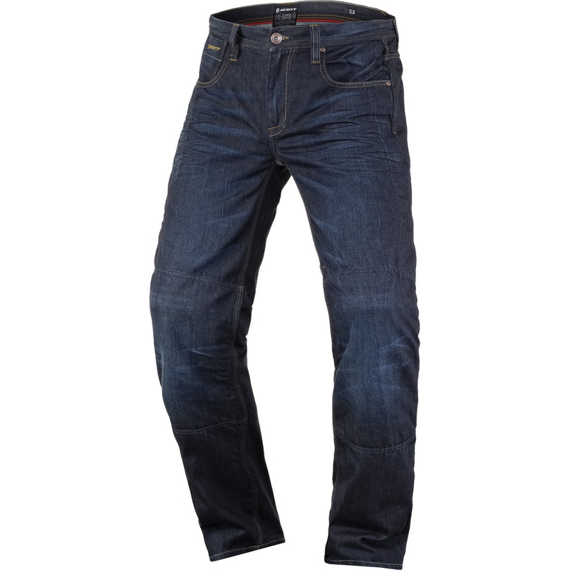 Dżinsy motocyklowe SCOTT Denim Stretch w kolorze niebieskim