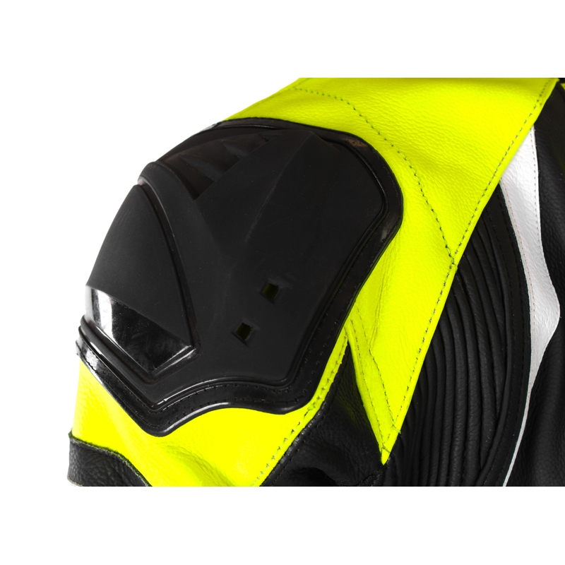 Czarno-biało-żółty kombinezon motocyklowy RSA GT2 wyprzedaż
