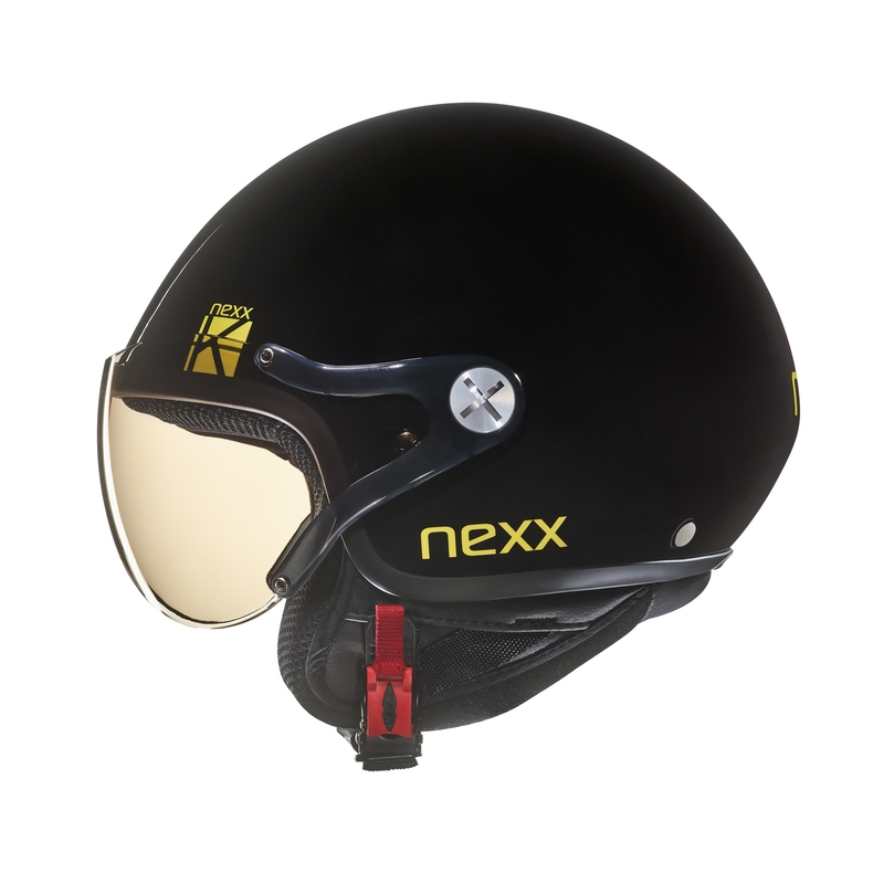 Otwarty kask motocyklowy NEXX X.60 Kids K czarny wyprzedaż