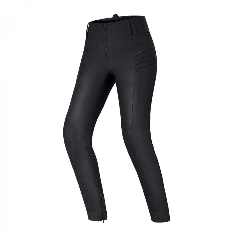 Czarne jeansy motocyklowe Shima Nox 2.0 Wax wyprzedaż