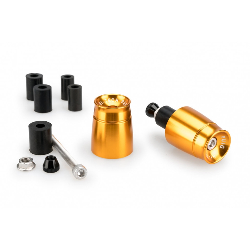 Bar ends PUIG SPORT gold UNIVERSAL M6 13-18mm.