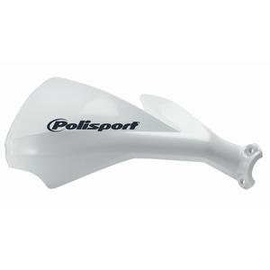 Handguard POLISPORT SHARP 8304000111 with universal mounting kit white