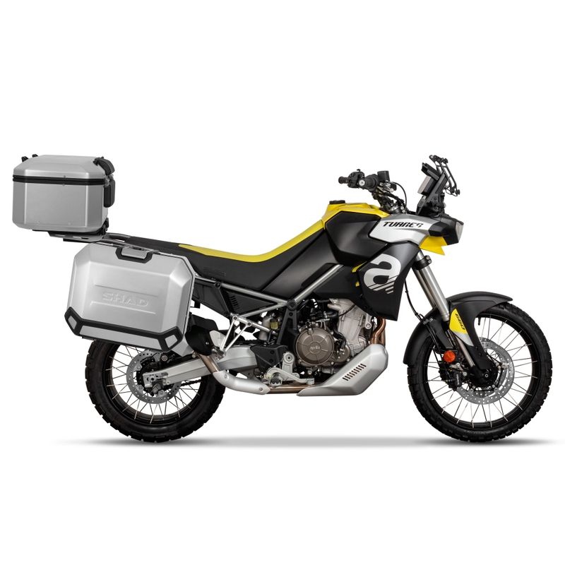 4P System fitting kit SHAD (for cases and bags TERRA and SH38X) for APRILIA Tuareg 660 2021-2026