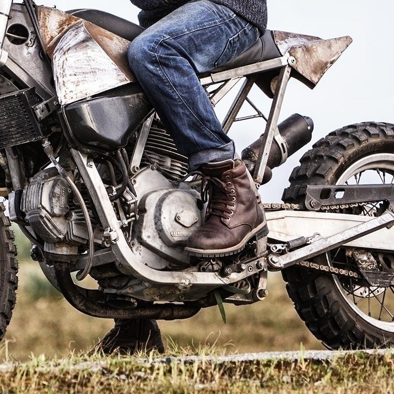 Buty motocyklowe Stylmartin Ace brązowe