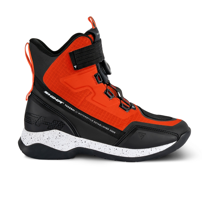 Buty motocyklowe Shima Takeshi czarno-czerwone
