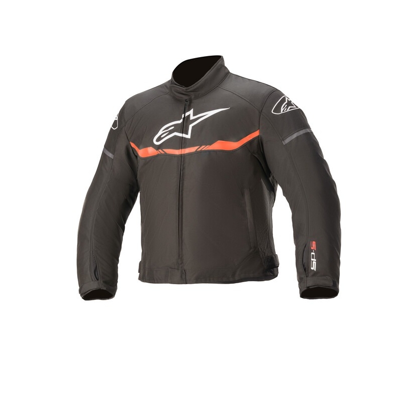 Alpinestars T-SP S Wodoodporna kurtka motocyklowa dla dzieci biało-czerwono-czarna
