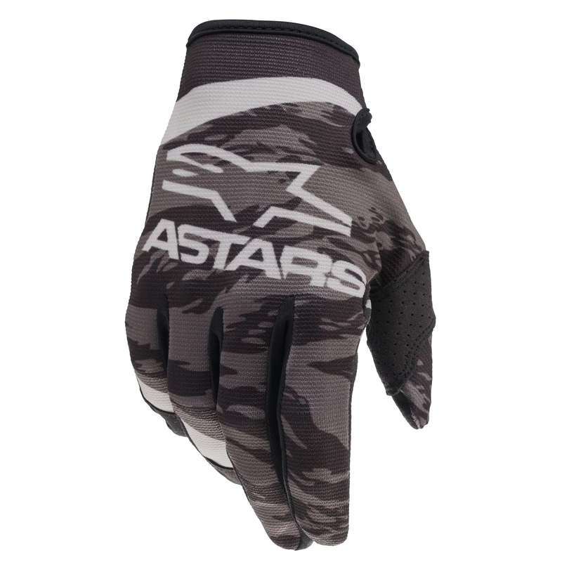 Dziecięce rękawice motocrossowe Alpinestars Radar czarno-szare