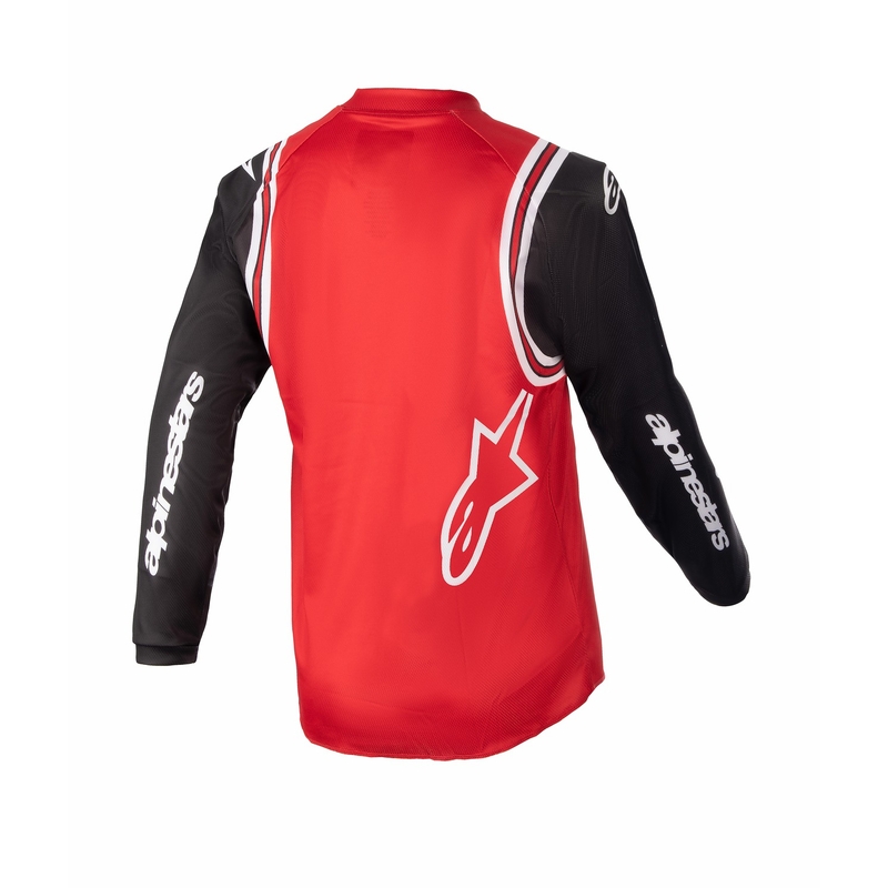 Dziecięca koszulka motocrossowa Alpinestars Racer Acumen Limited Edition czerwono-czarno-biała