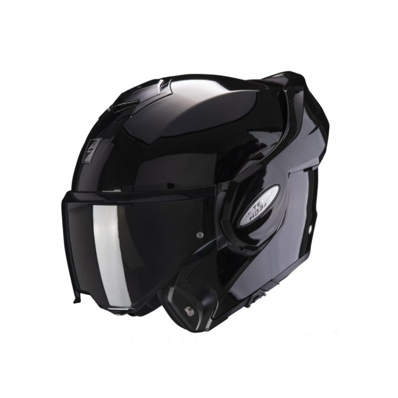 Kask składany Scorpion EXO-TECH EVO czarny błyszczący