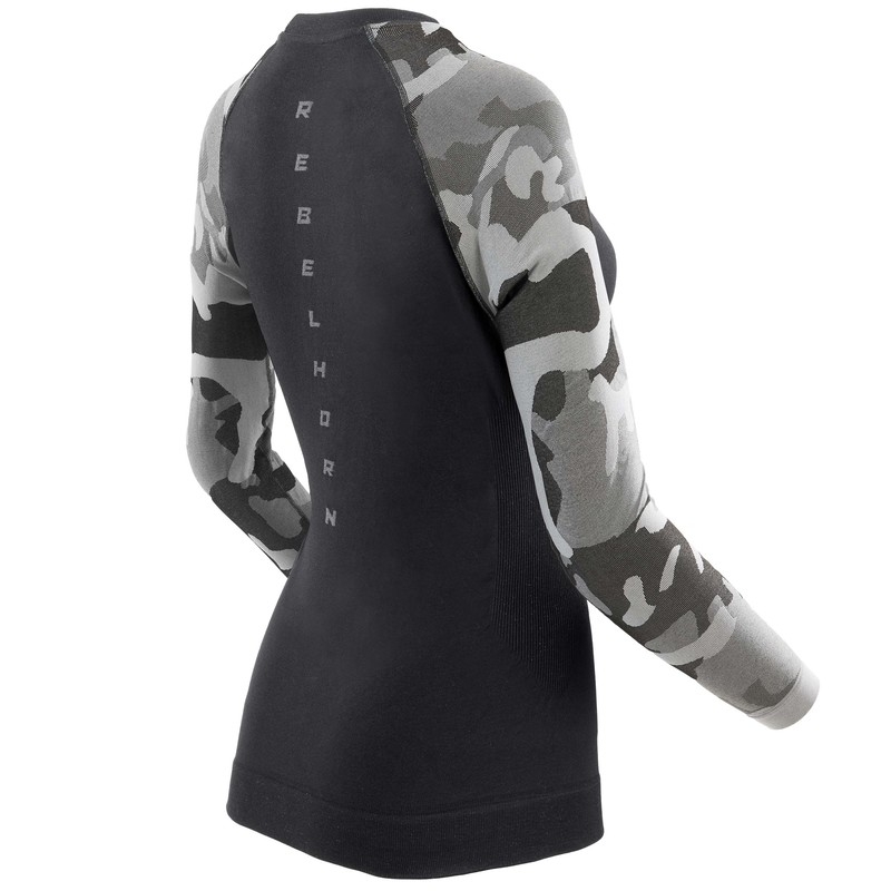 Damska koszulka termiczna Rebelhorn Freeze II camo