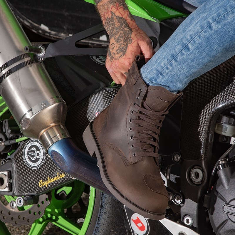 Buty motocyklowe Stylmartin District brązowe
