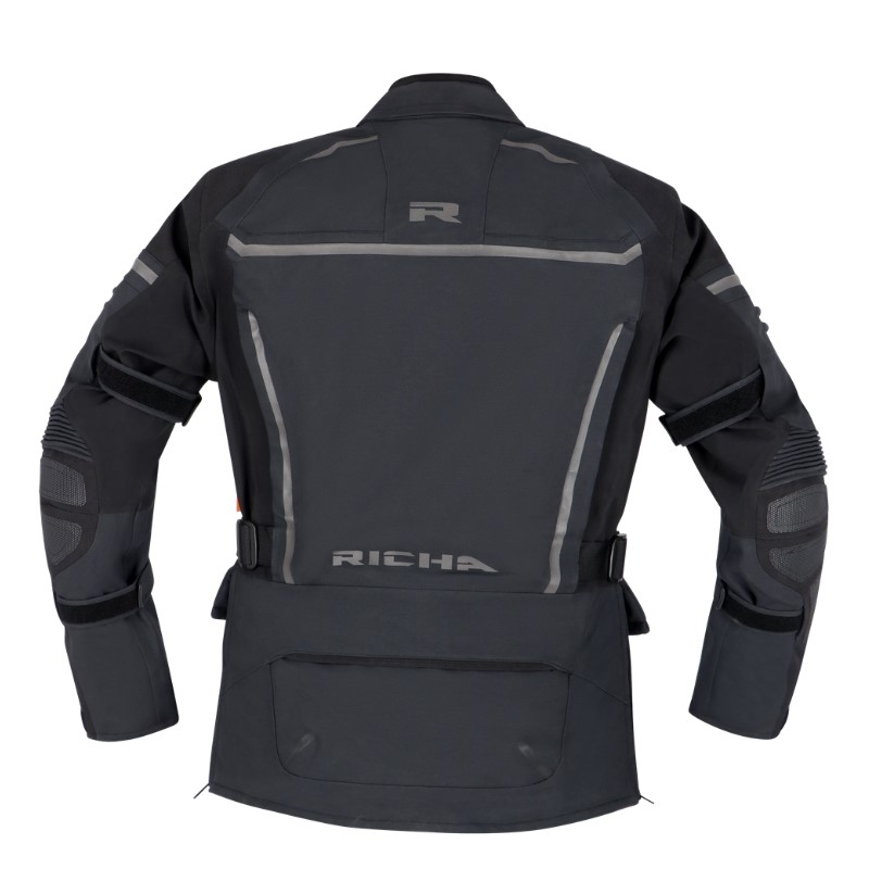Damska kurtka motocyklowa RICHA Atlantic 2 Gore-Tex czarna wyprzedaż