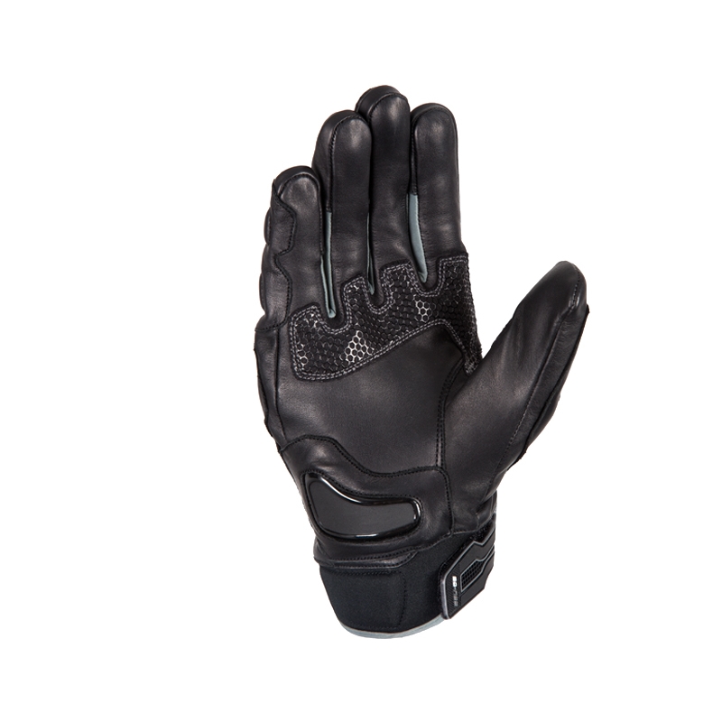Rękawice motocyklowe SEVENTY DEGREES SD-N32 czarno-szare