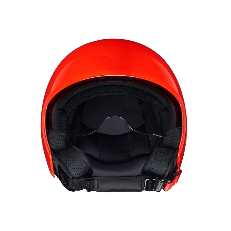 Otwarty kask motocyklowy NEXX Y.10 Core czerwony