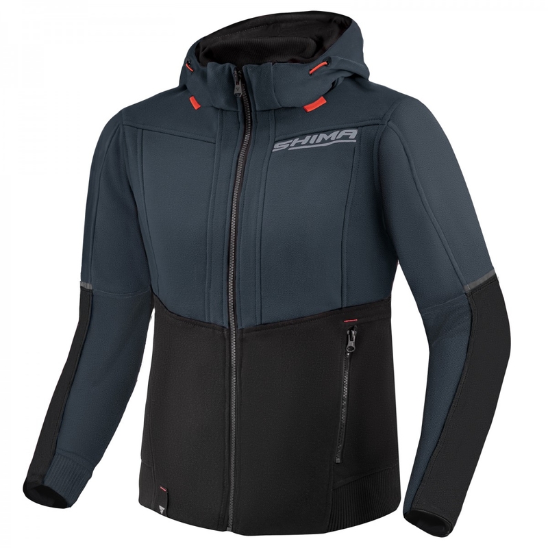Damska bluza motocyklowa Shima Daybreaker czarno-szara