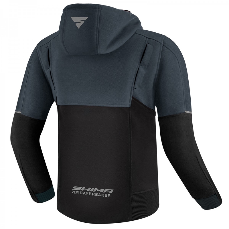 Damska bluza motocyklowa Shima Daybreaker czarno-szara