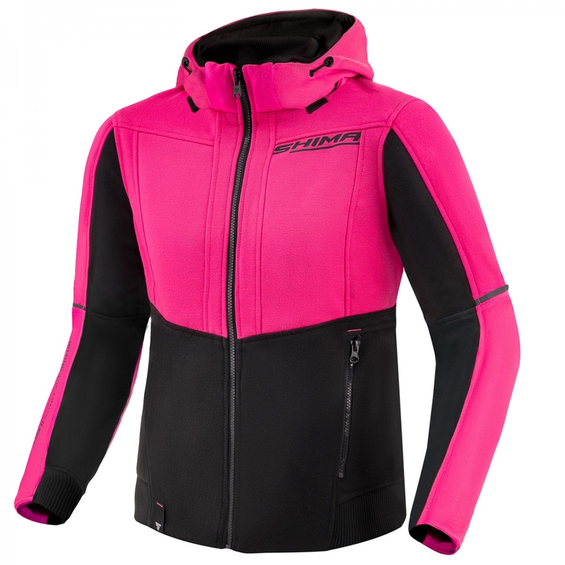 Damska bluza motocyklowa Shima Daybreaker czarno-różowa