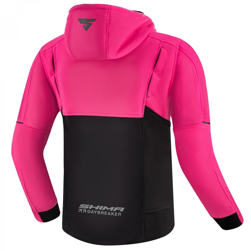 Damska bluza motocyklowa Shima Daybreaker czarno-różowa