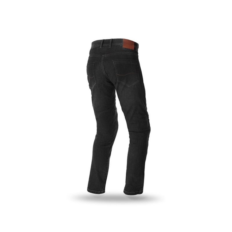 Dżinsy motocyklowe SEVENTY DEGREES SD-PJ6 czarne