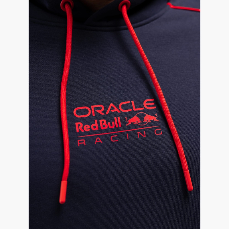 Bluza z kapturem Red Bull Graphic niebieska