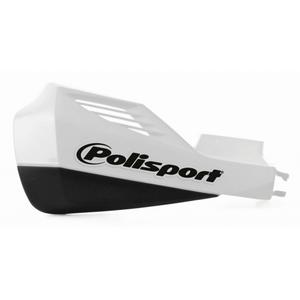 Handguard POLISPORT MX ROCKS 8306400043 with lever mounting system white