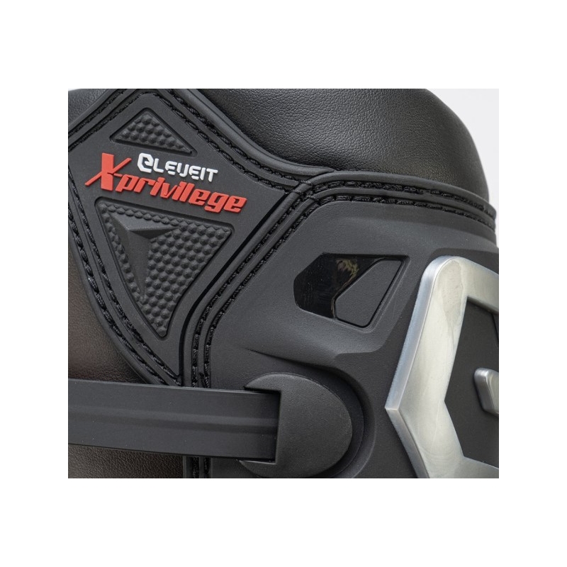 Buty motocyklowe Eleveit X PRIVILEGE WP ENDURO czarno-brązowe