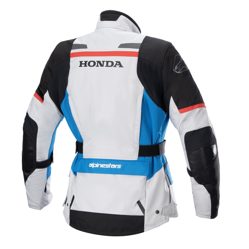 Alpinestar Kurtka motocyklowa damska Stella Andes Drystar Honda szaro-czarno-niebiesko-czerwona 23