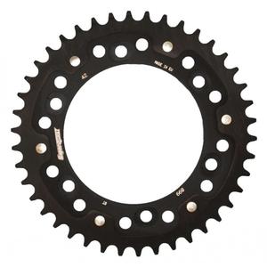 Rear sprocket SUPERSPROX STEALTH RST-899:42-BLK black 42T, 525