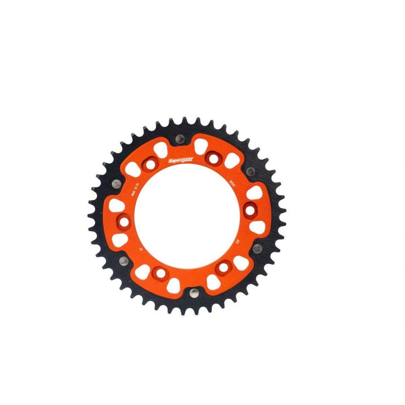 Rear sprocket SUPERSPROX STEALTH orange 45T, 525
