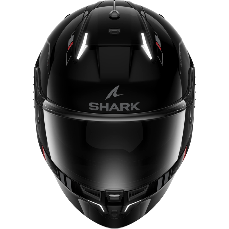 Kask motocyklowy integralny SHARK Skwal i3 Blank SP czarny błyszczący