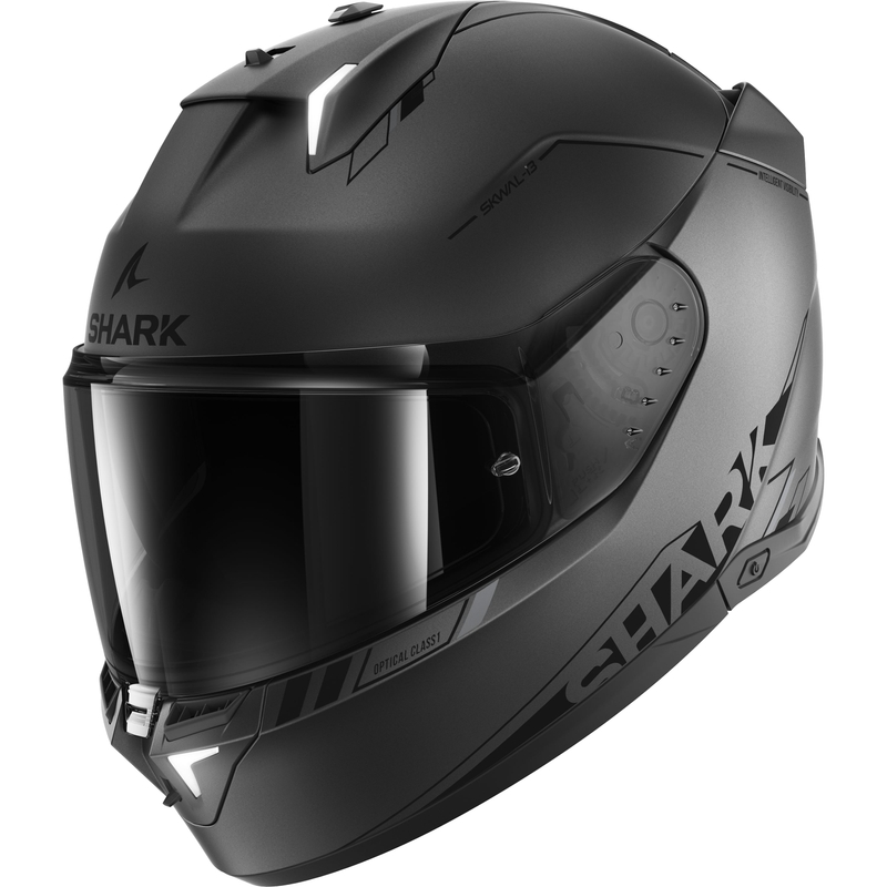 Kask motocyklowy integralny SHARK Skwal i3 Blank SP szary mat