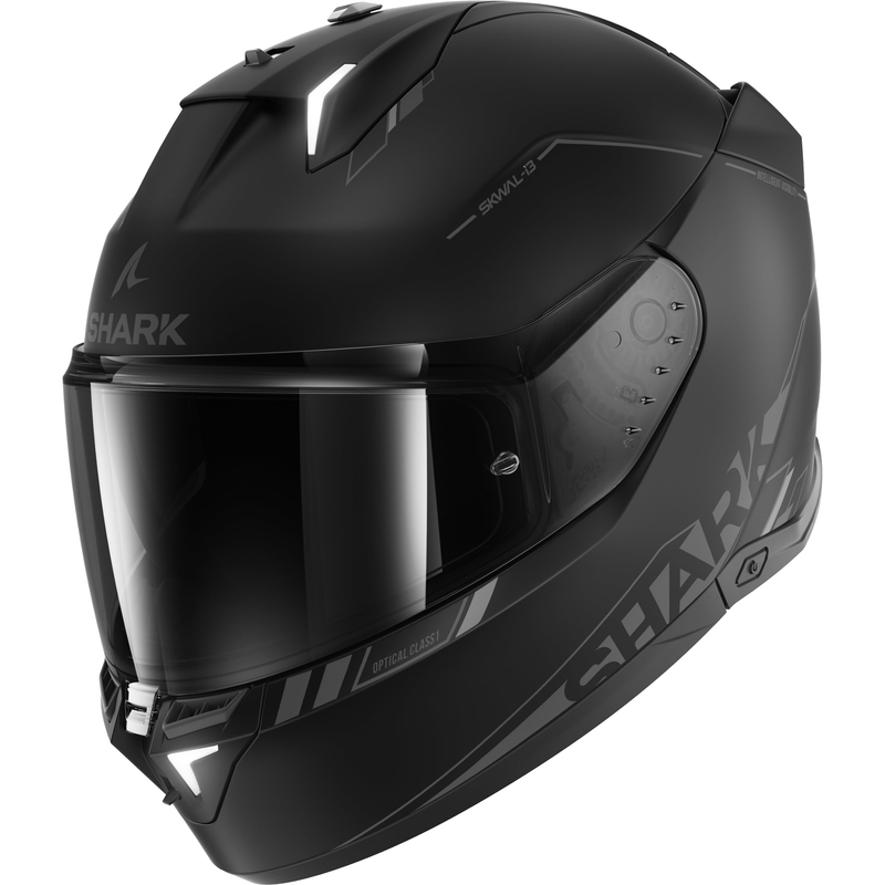 Integralny kask motocyklowy SHARK Skwal i3 Blank SP czarny mat