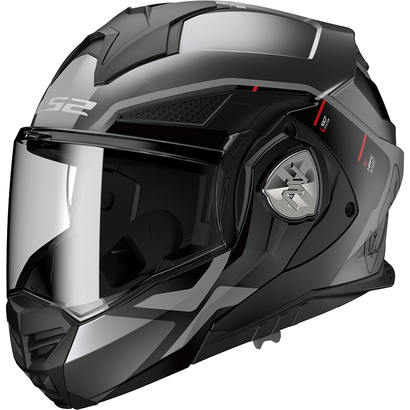 Kask motocyklowy typu flip-up LS2 FF901 Advant X Metryk tytanowy
