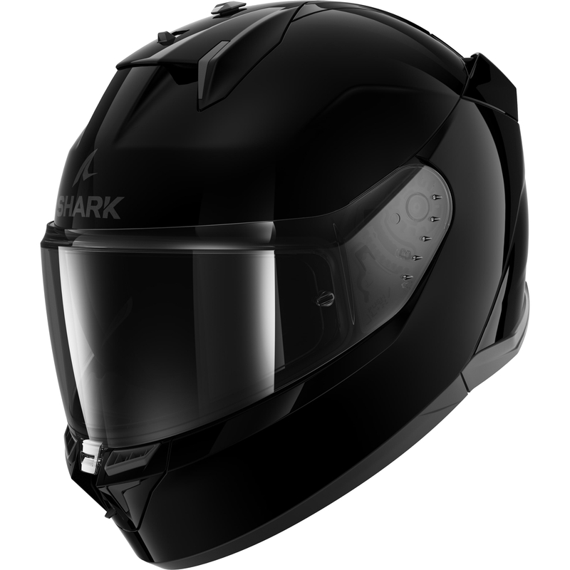 Integralny kask motocyklowy SHARK D-SKWAL 3 Blank czarny błyszczący